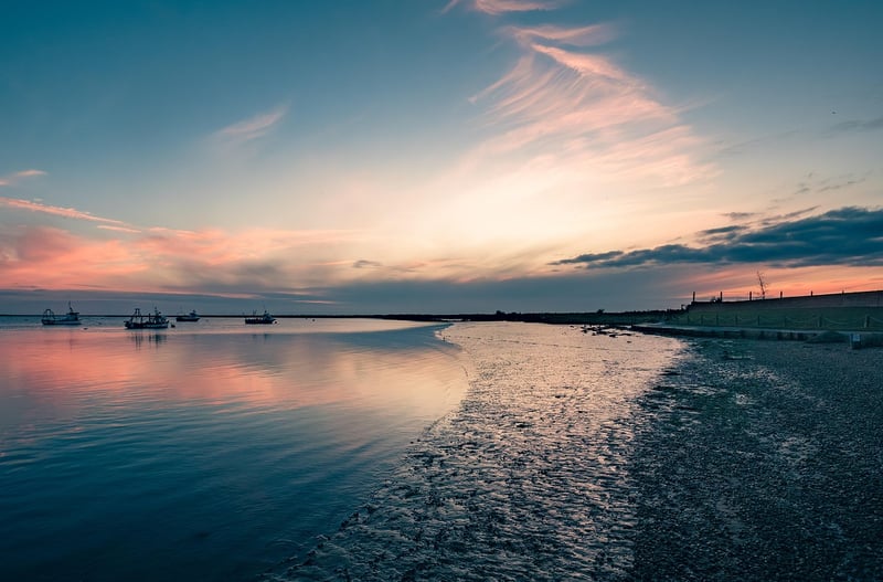 Sunset Sea Image
